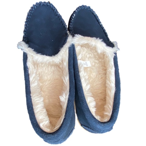 J Crew Suede Leather With Faux Fur Lining - Men’s Size 13 - Picture 3 of 10